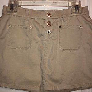 Khaki Guess mini skirt